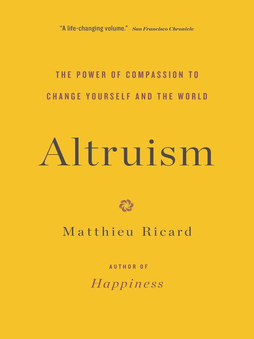 Title details for Altruism by Matthieu Ricard - Available